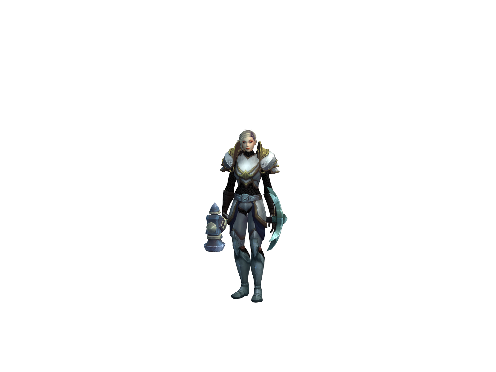 Minji 3D character render