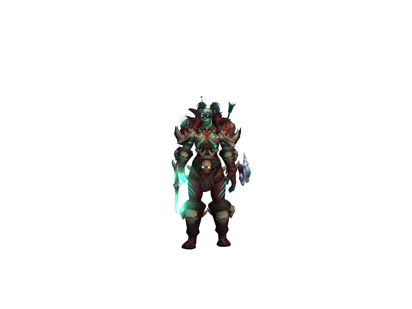 Zzairia 3D character render