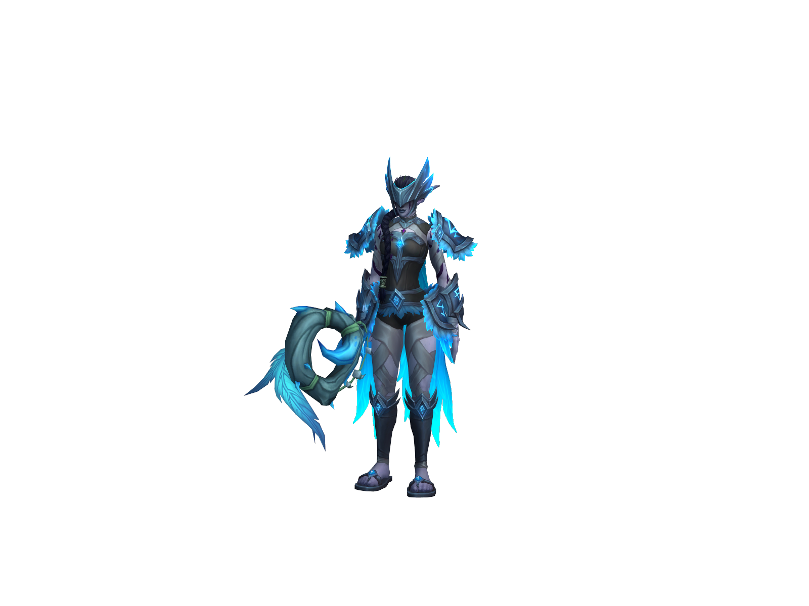 Fatedclone 3D character render
