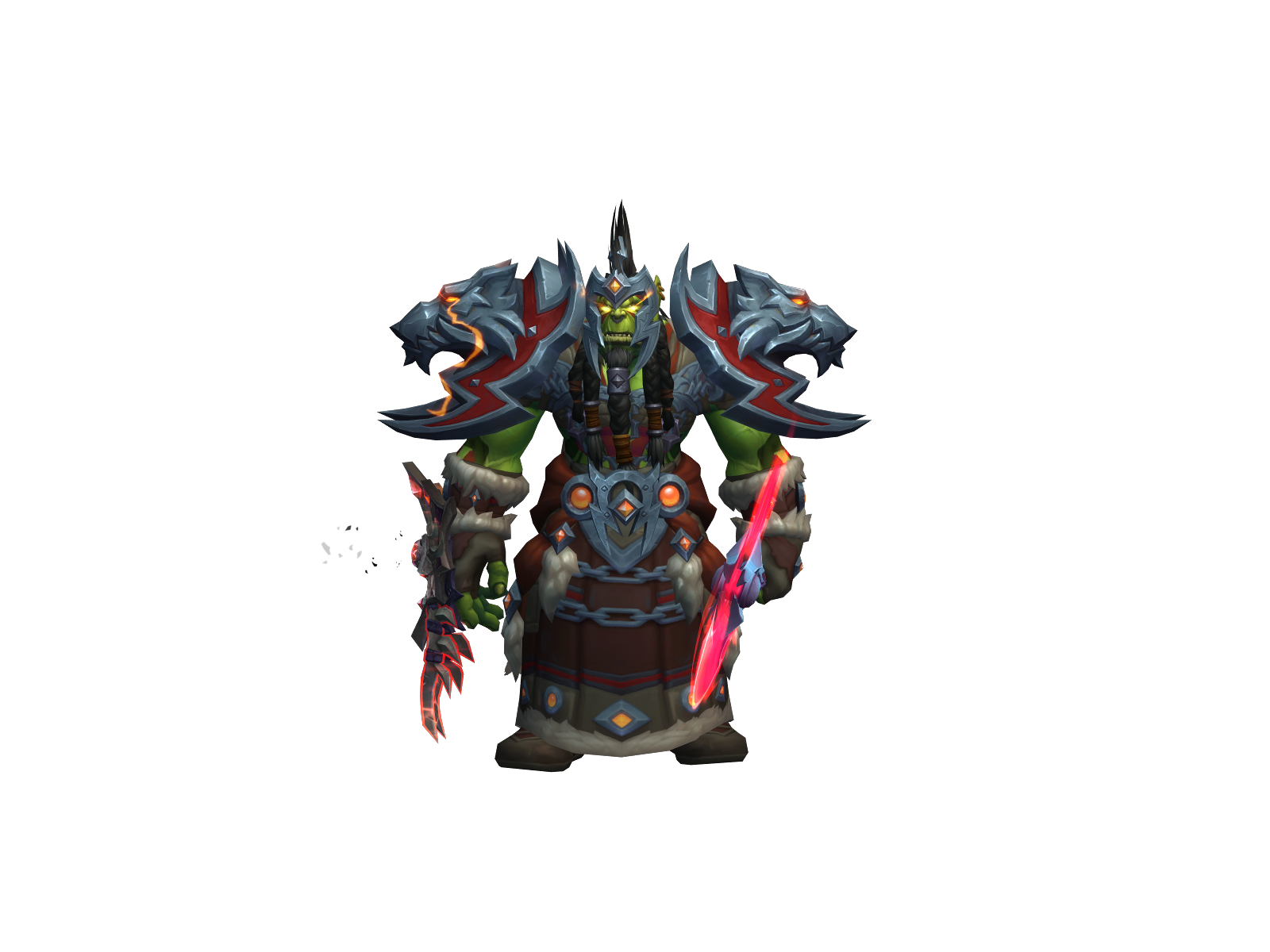 Khogthar 3D character render