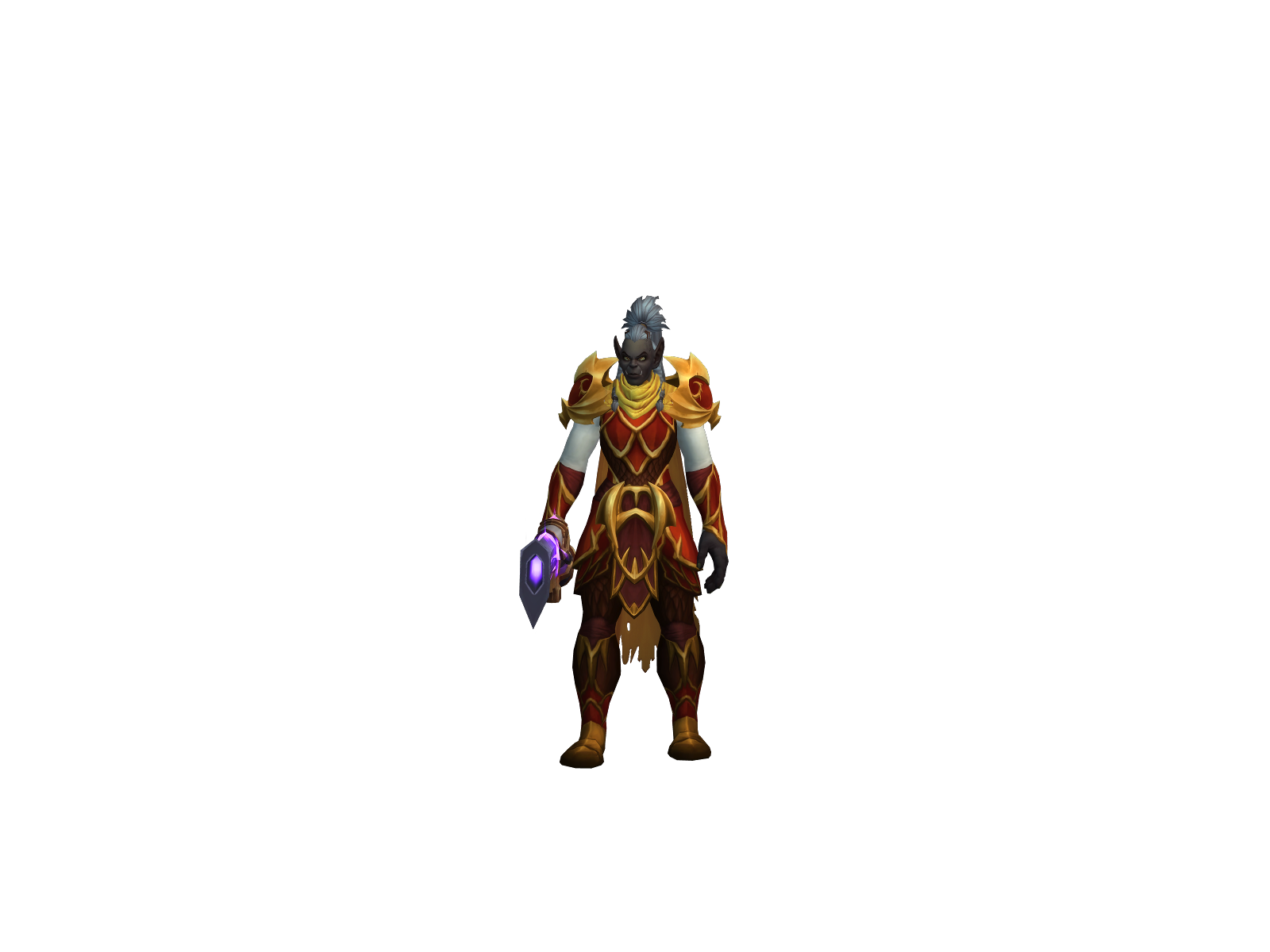 Wreckle 3D character render
