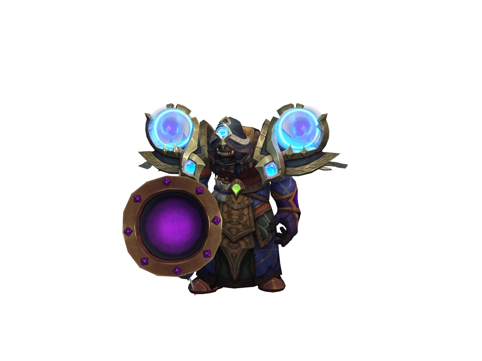 Negrmagi 3D character render
