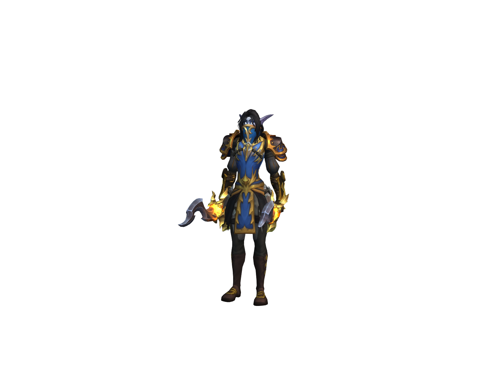 Reignr 3D character render