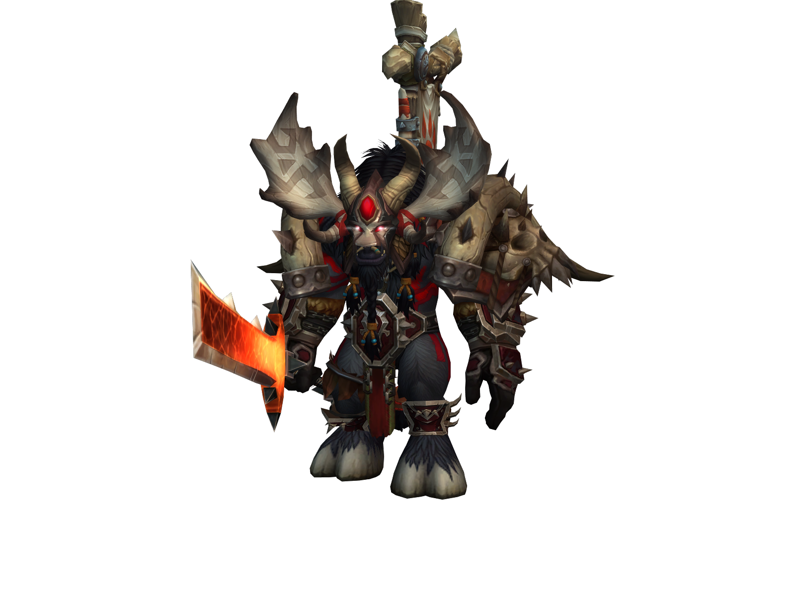 Garaior 3D character render