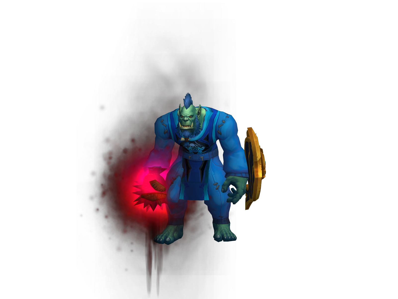 Enzothedog 3D character render