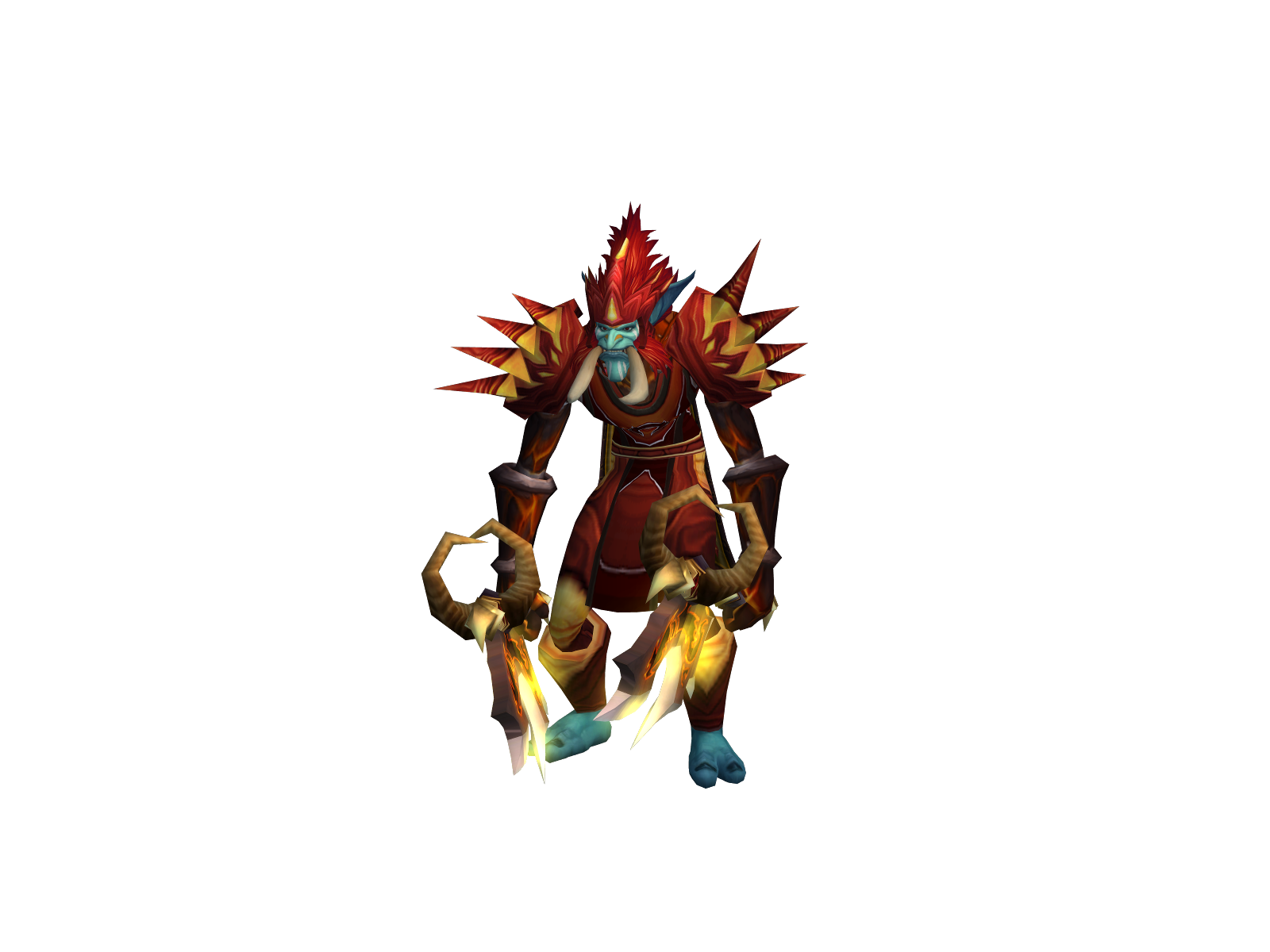 Abaj 3D character render
