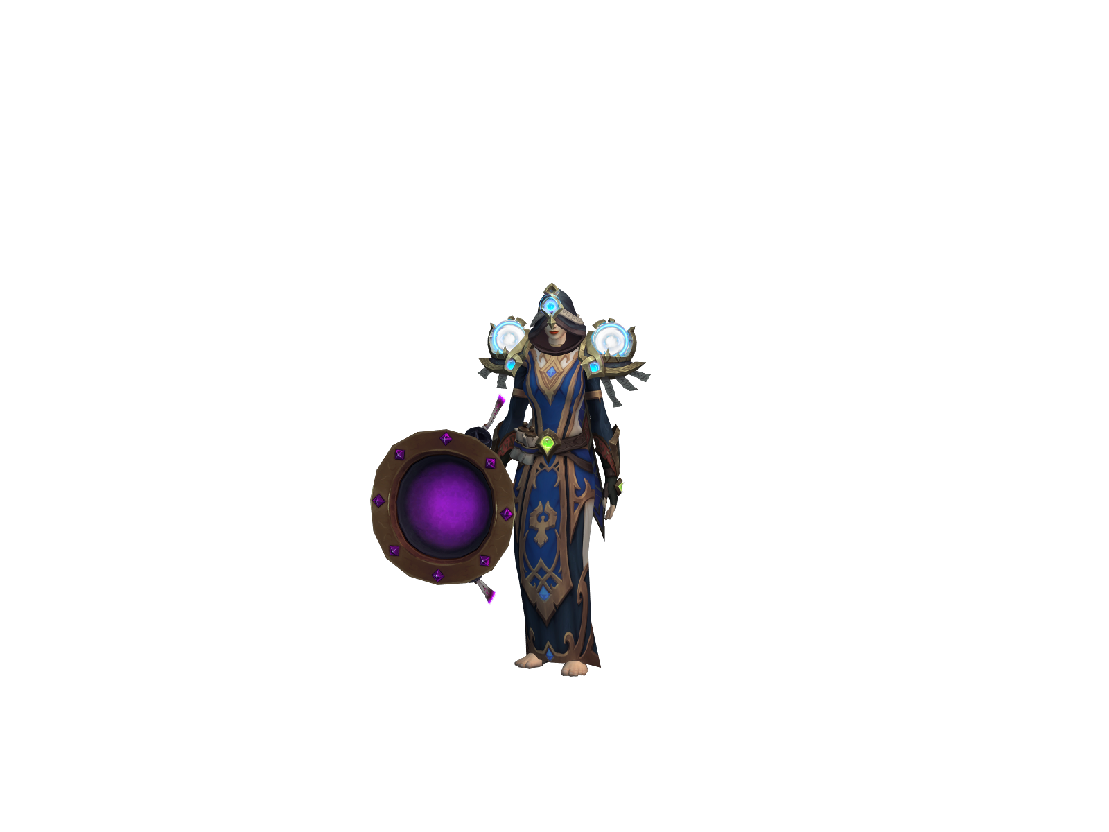 Anneway 3D character render