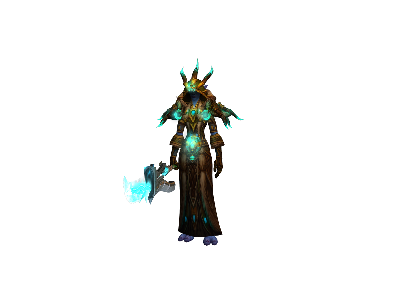 Lildar 3D character render