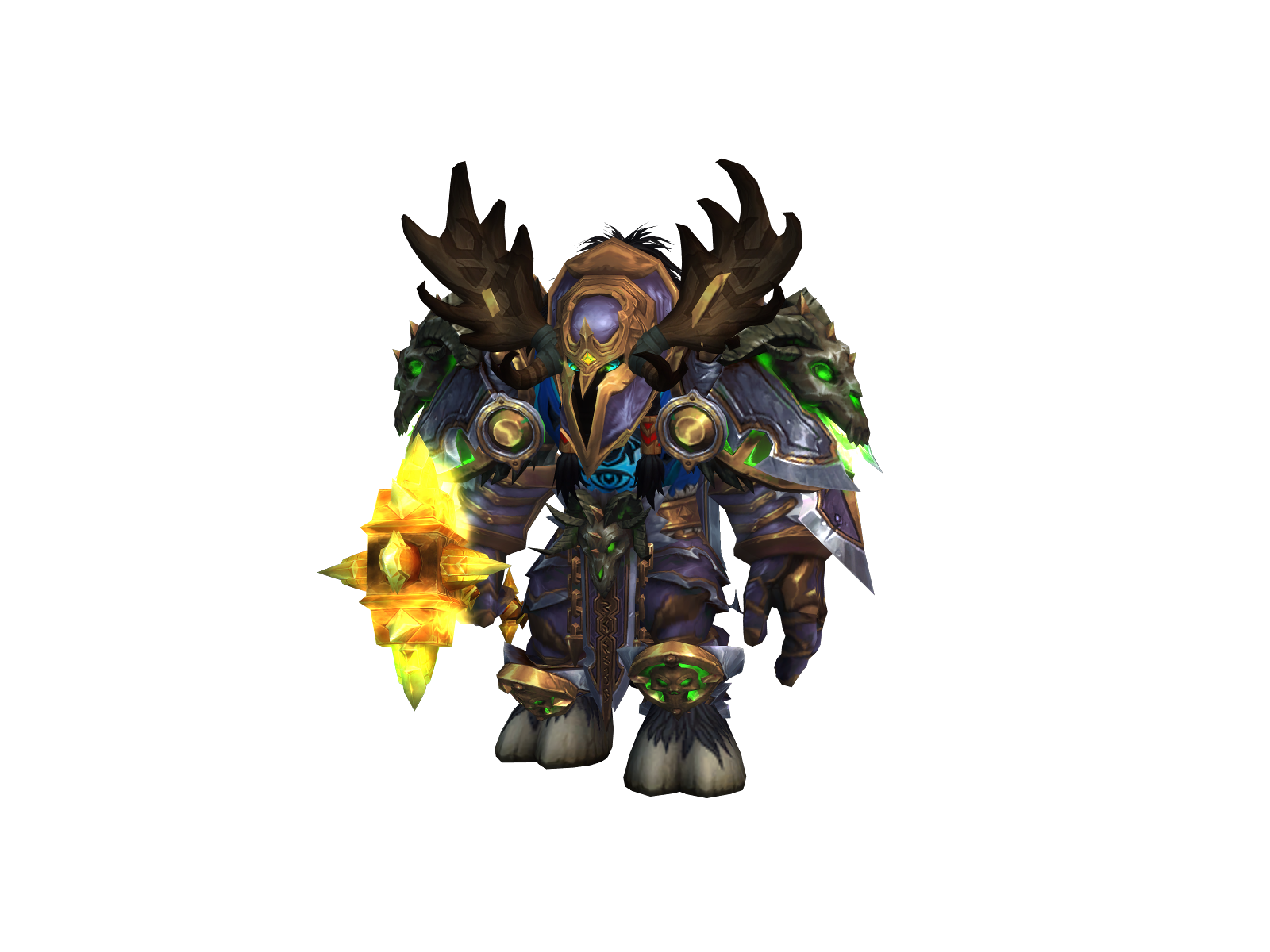 Hugemoo 3D character render