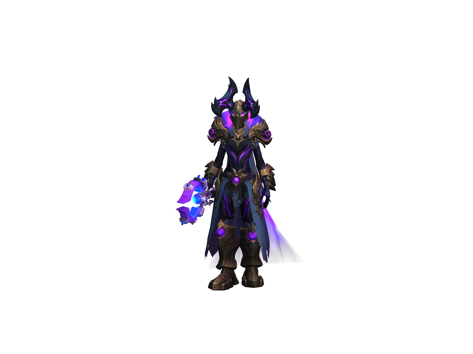 Whickked 3D character render