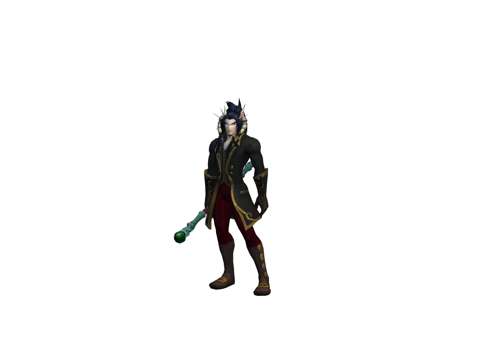 Grosvaginn 3D character render
