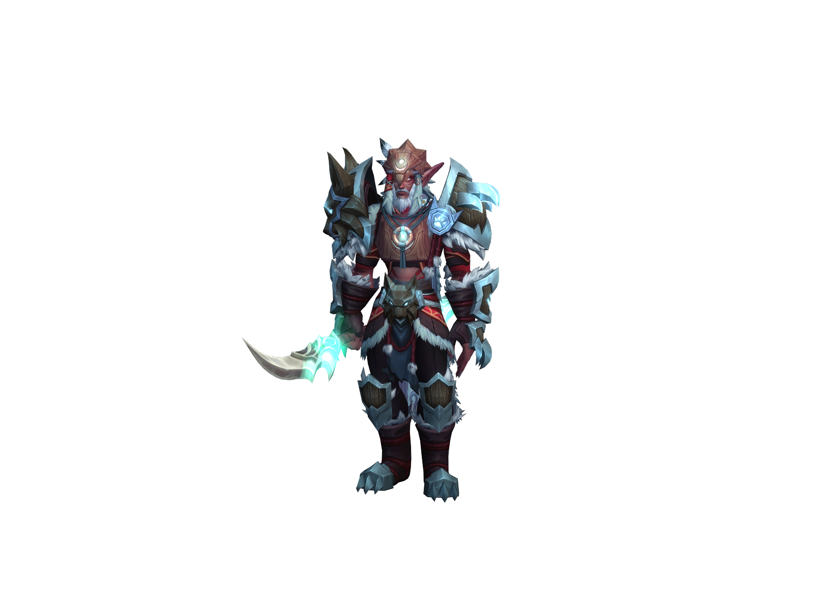 Apexual 3D character render
