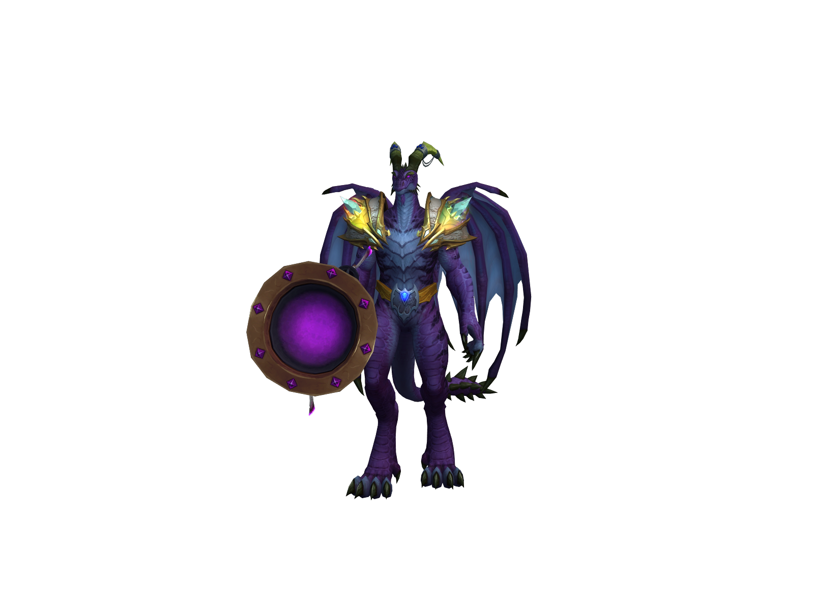 Burngari 3D character render