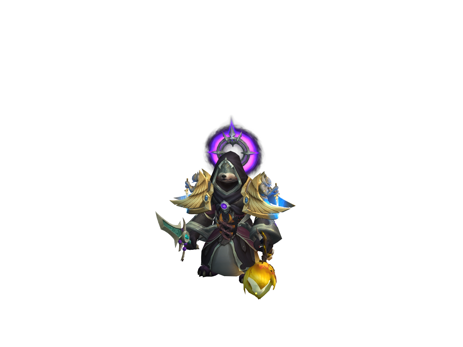 Keranal 3D character render