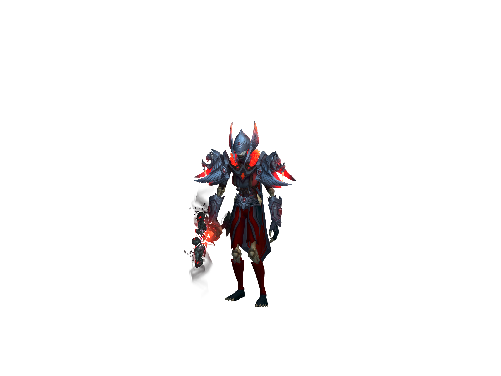 Vôíd 3D character render