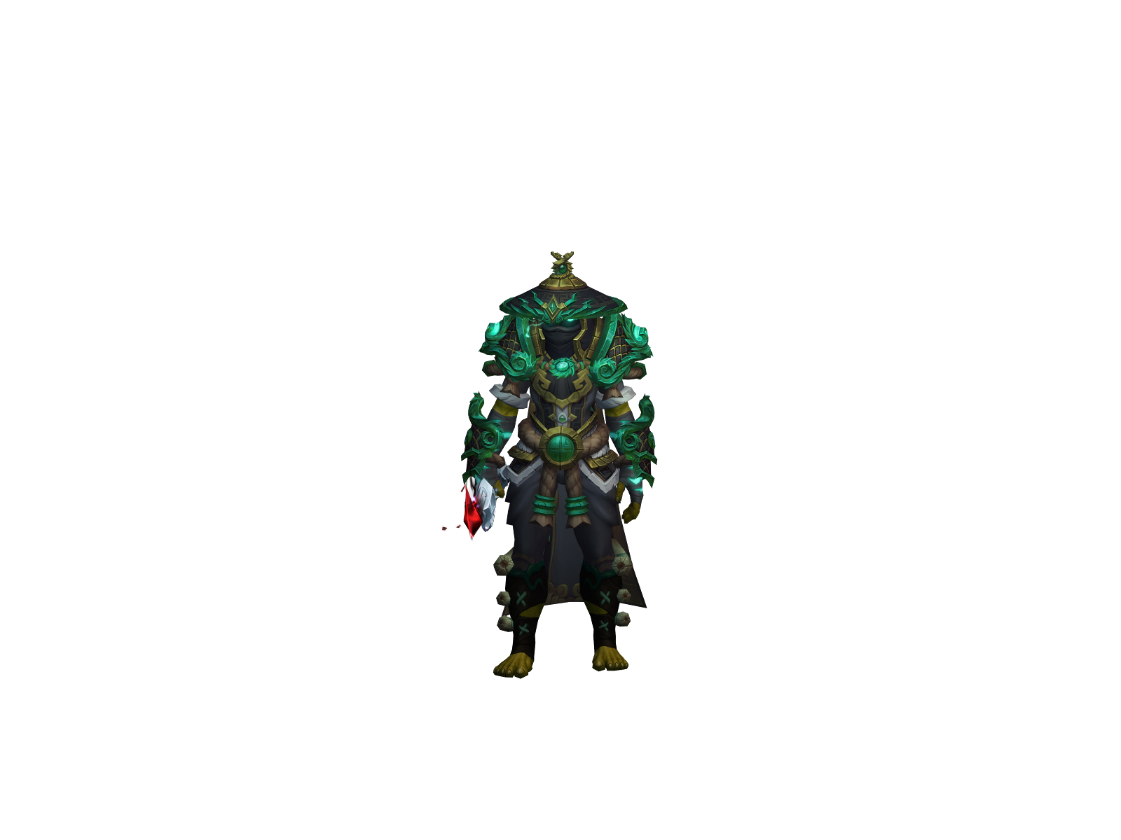 Egoztha 3D character render