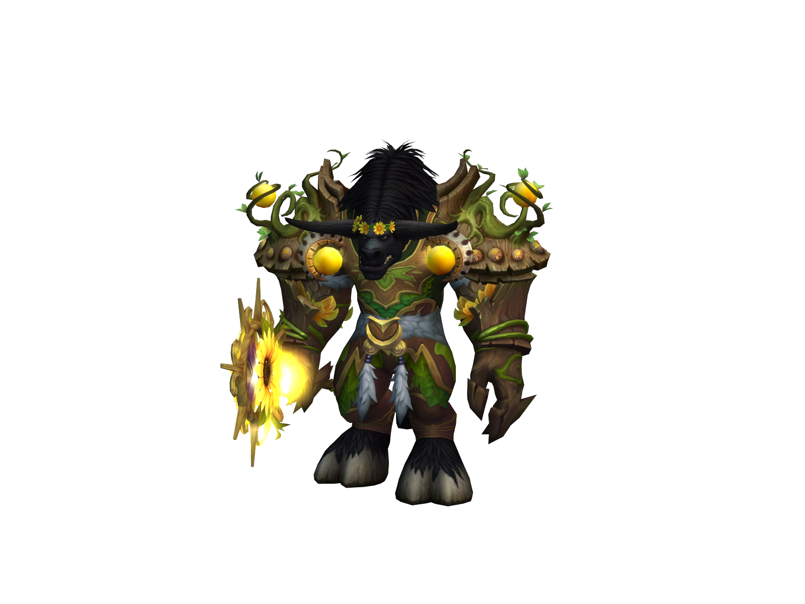 Luto 3D character render
