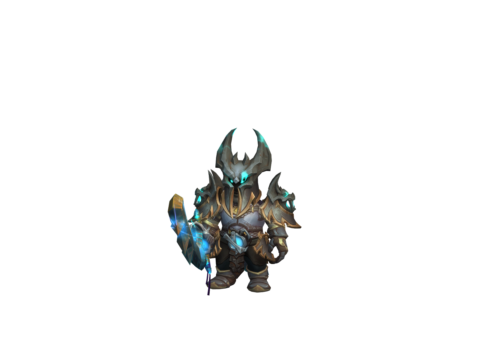 Lefk 3D character render