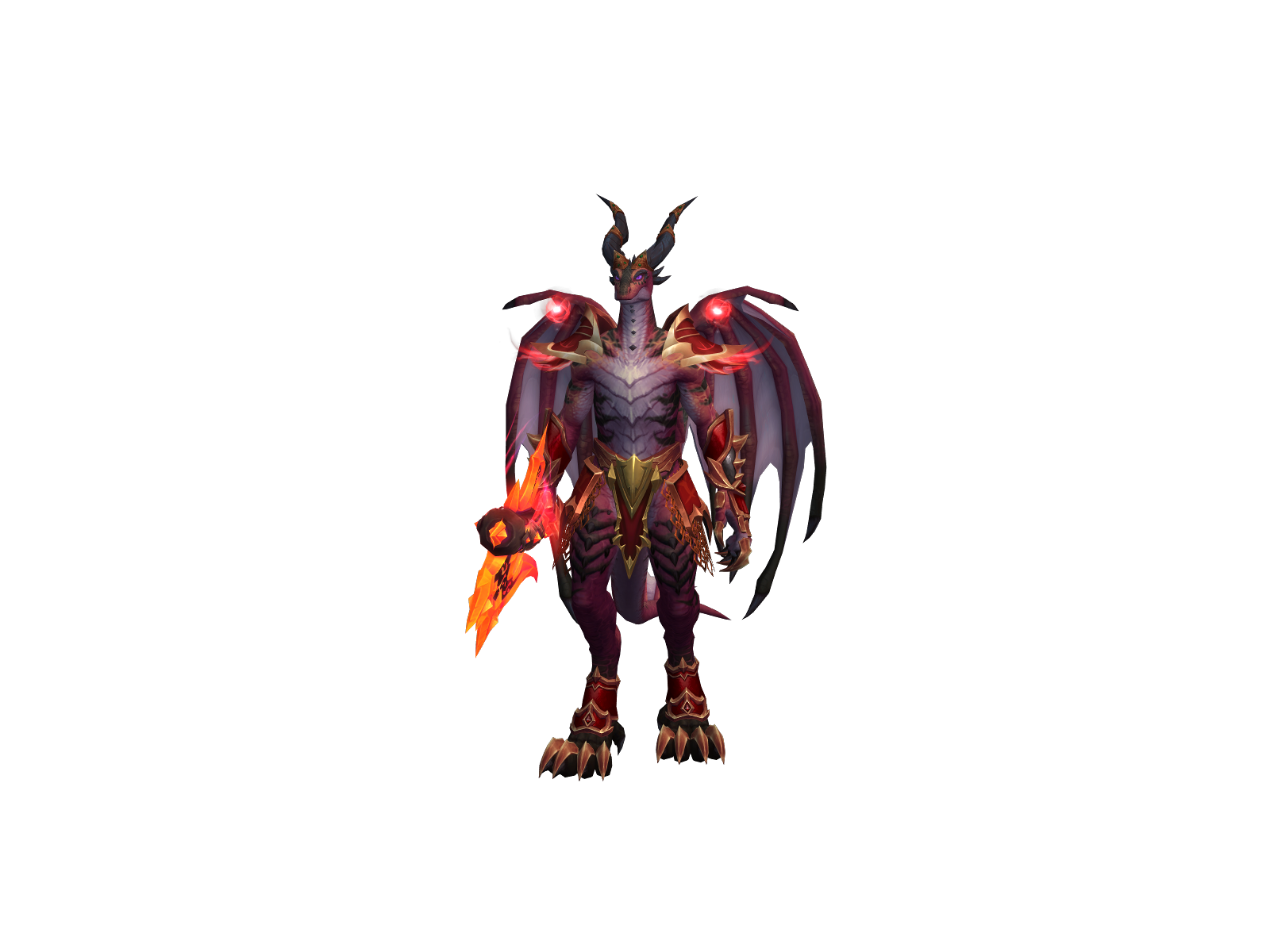 Fyrak 3D character render
