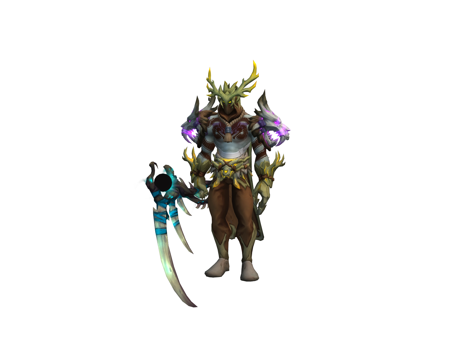 Eavulent 3D character render