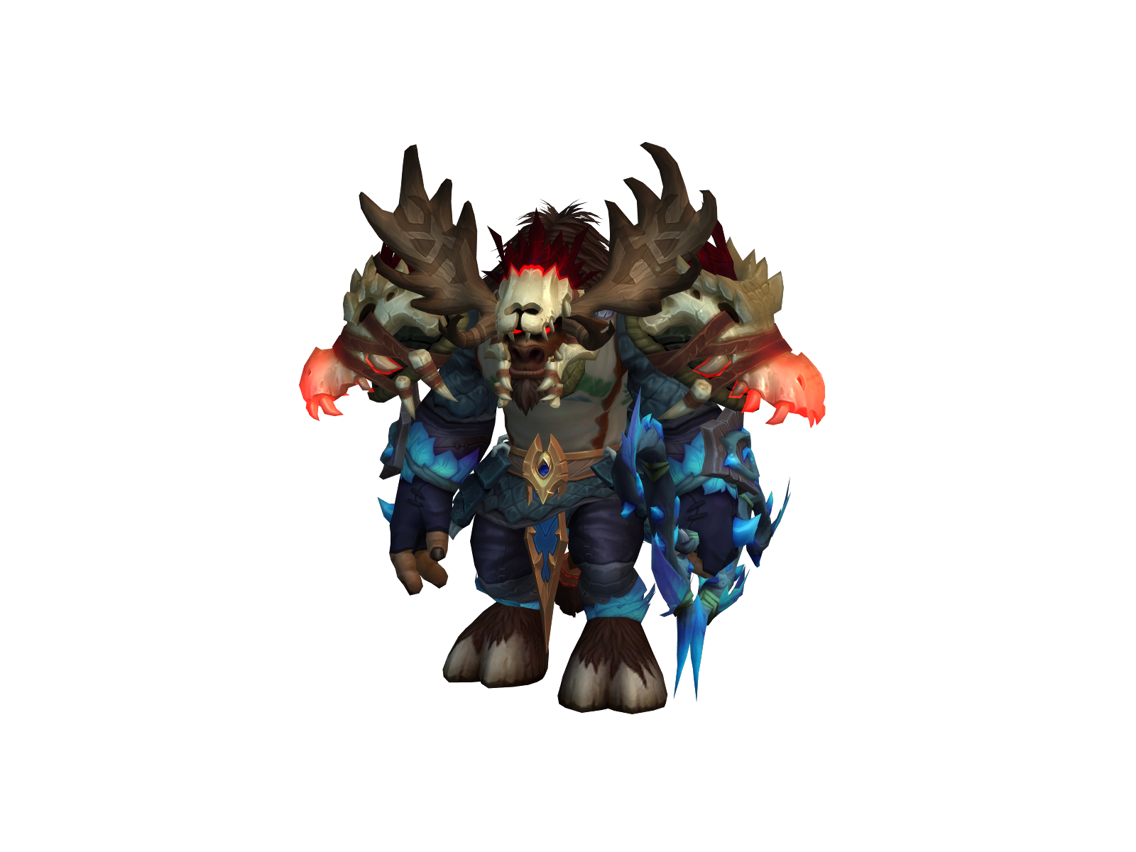 Buckshøt 3D character render