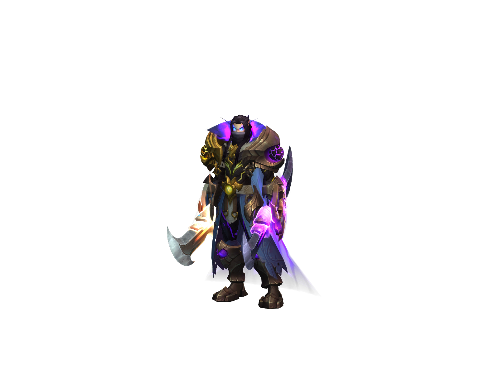 Rythelios 3D character render
