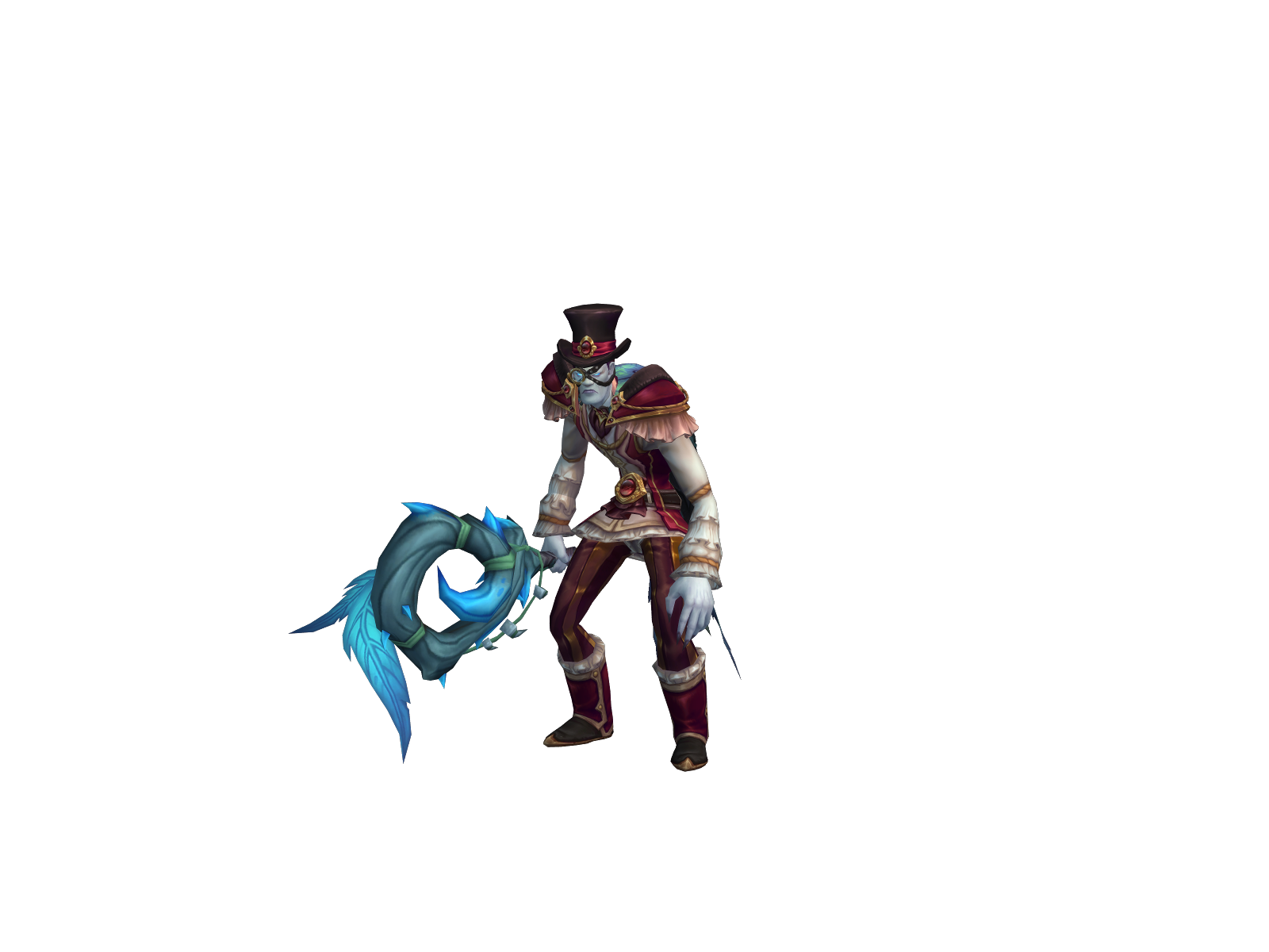 Longdee 3D character render