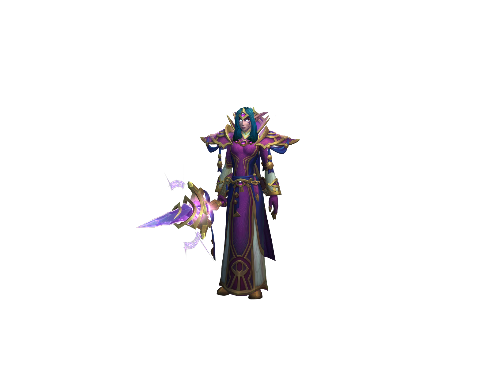 Kaohmage 3D character render