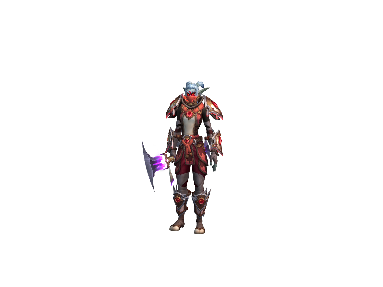 Mistyreby 3D character render