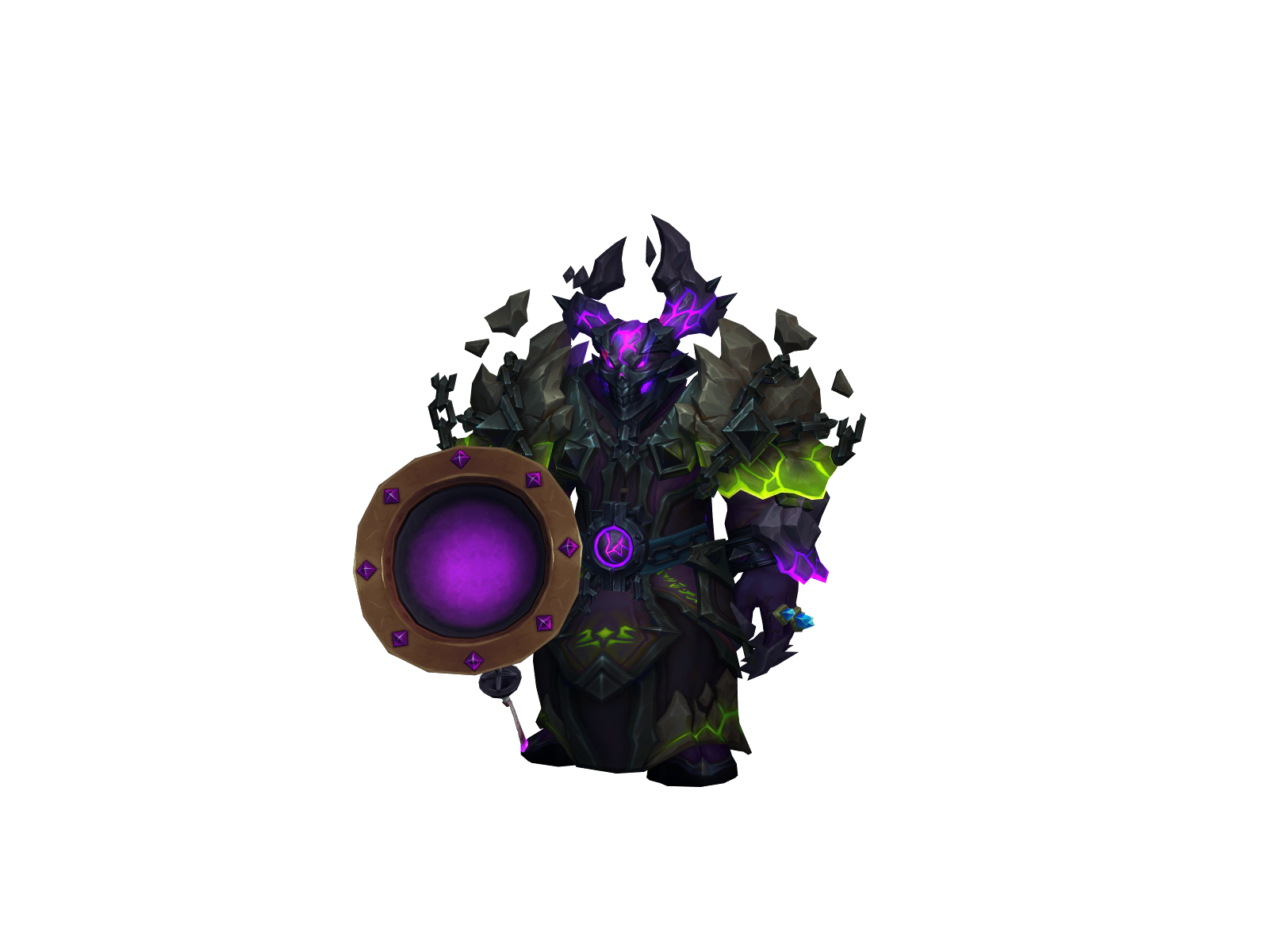 Stonecurse 3D character render
