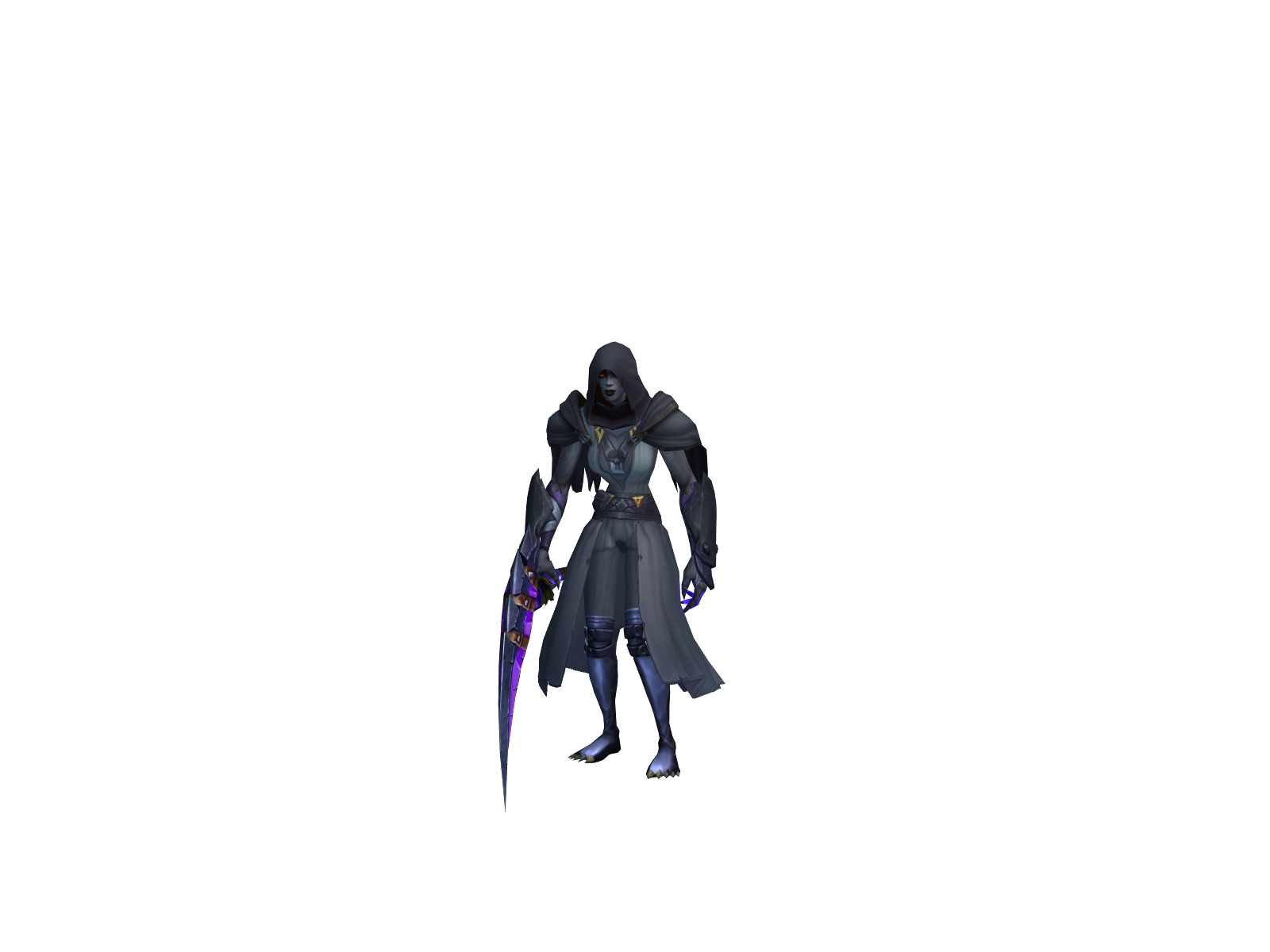 Hattox 3D character render