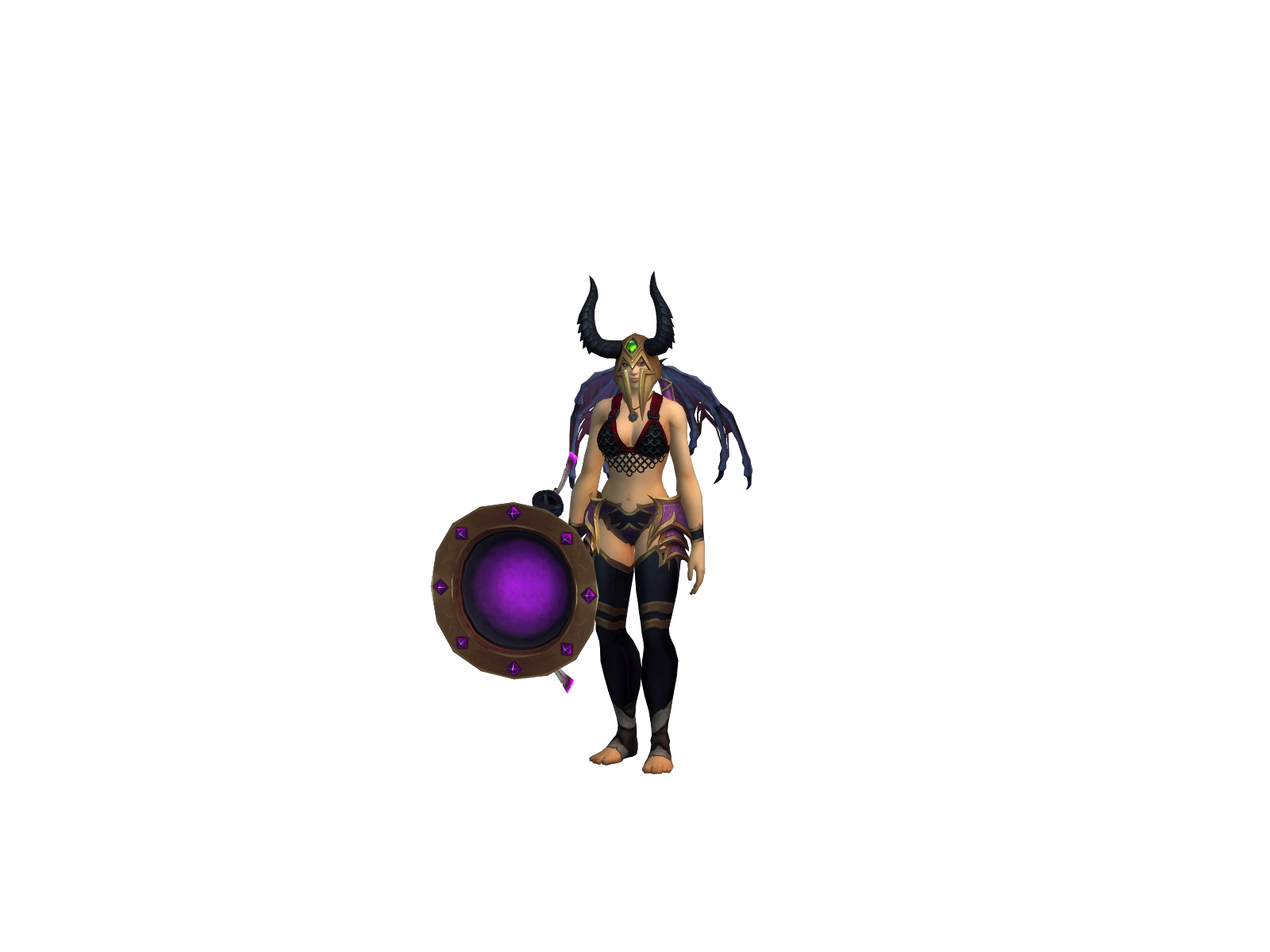 Superbuu 3D character render