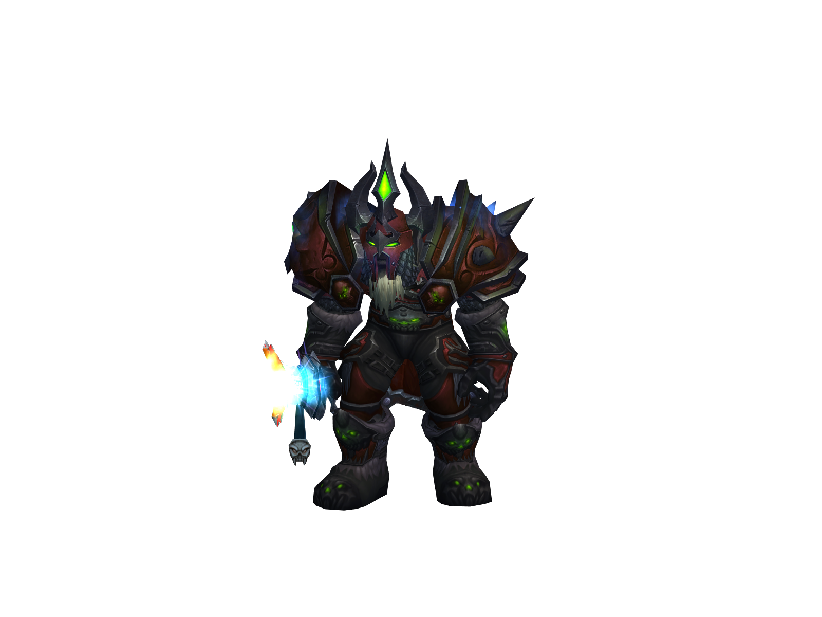 Lichhamma 3D character render