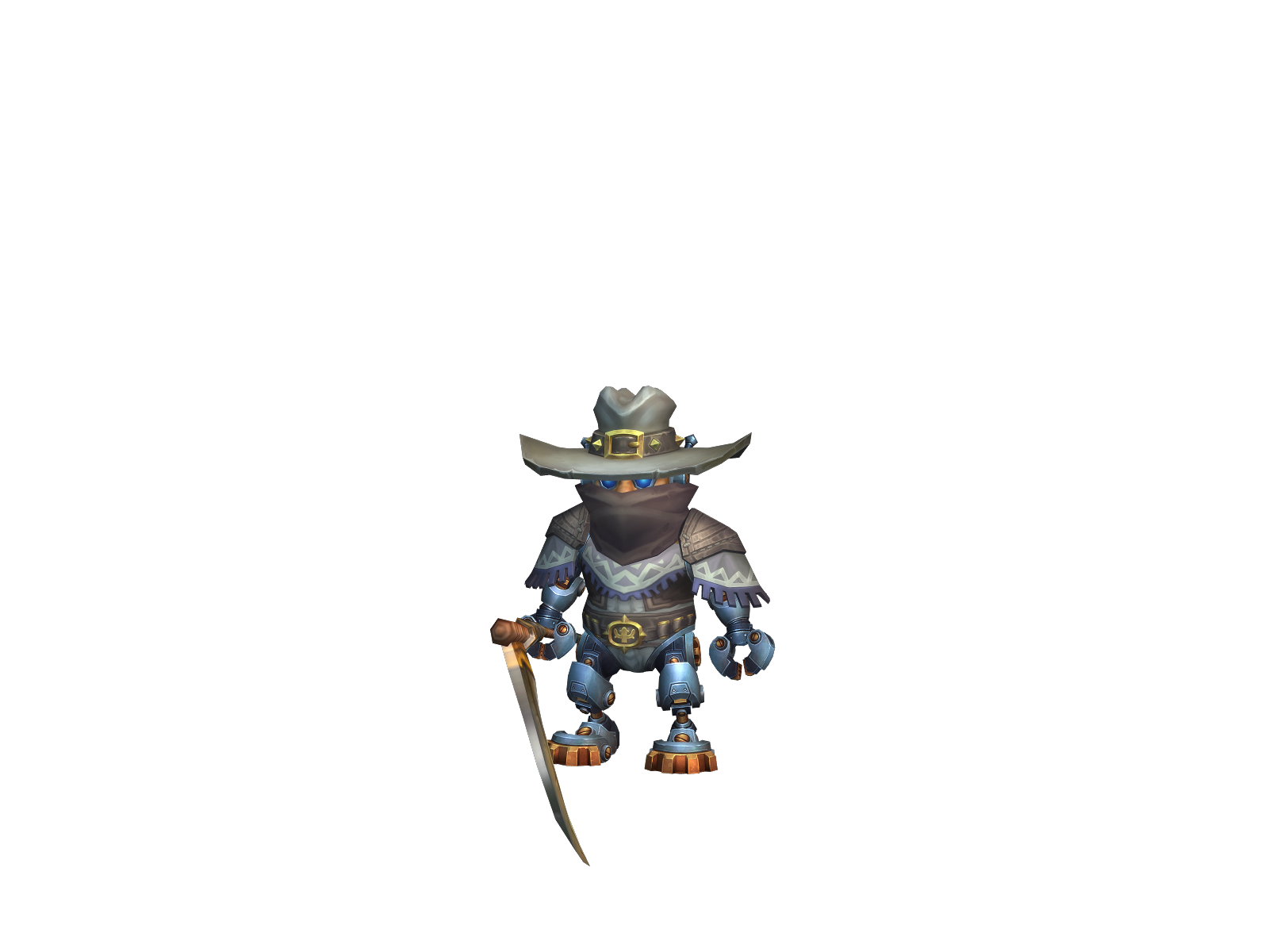 Techlock 3D character render