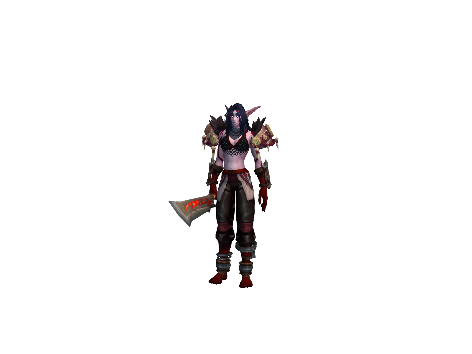 Szaev 3D character render