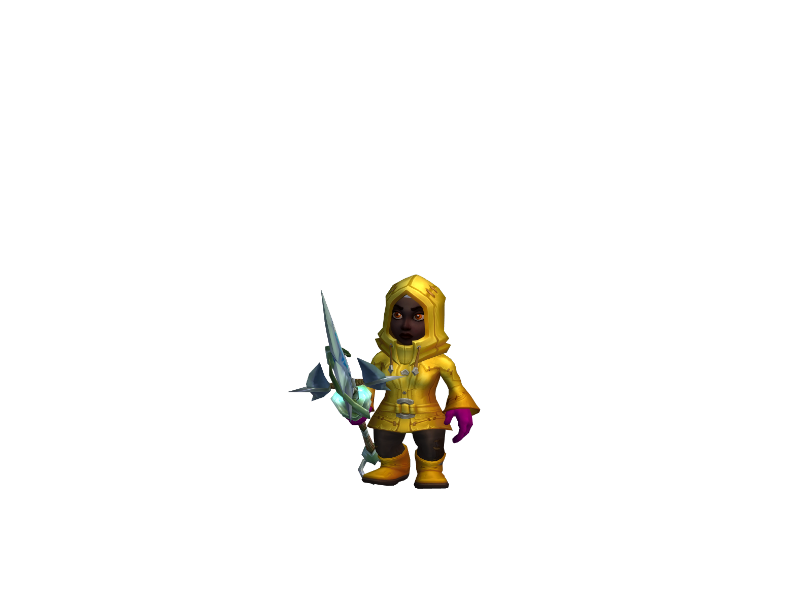 Goyounjung 3D character render
