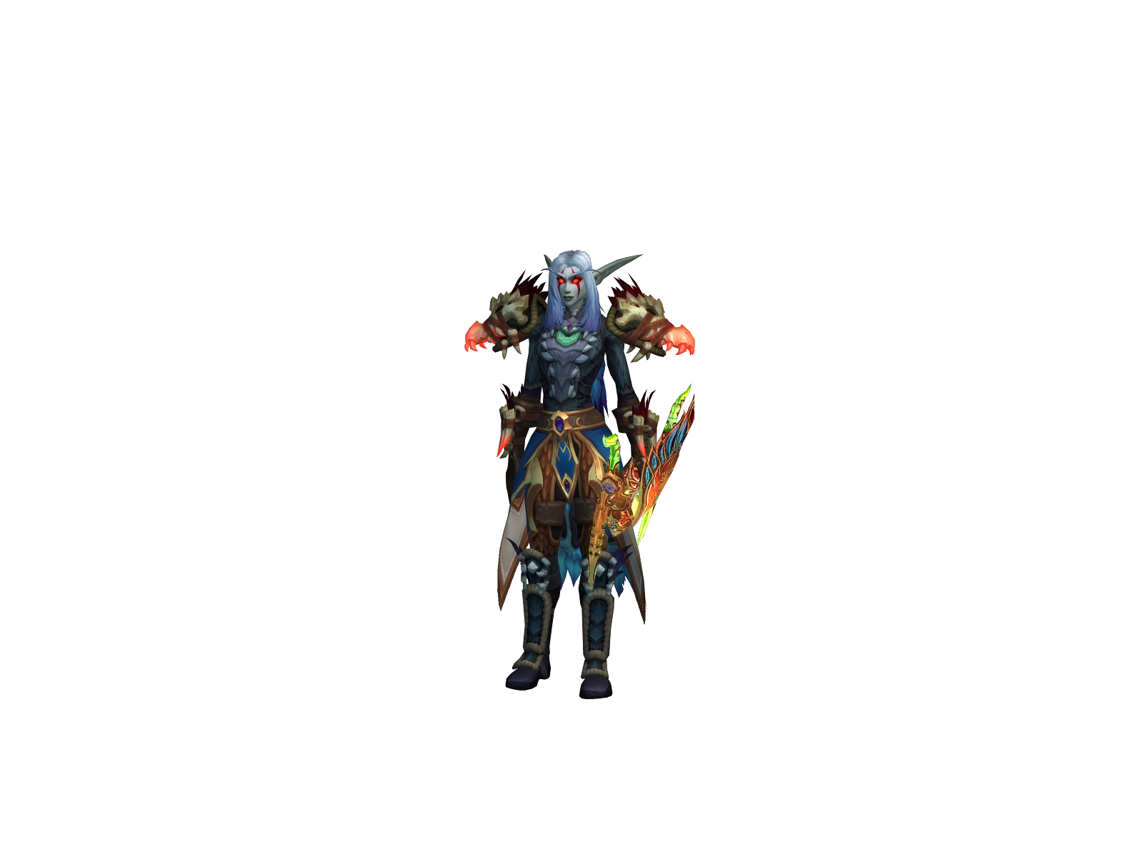 Amad 3D character render