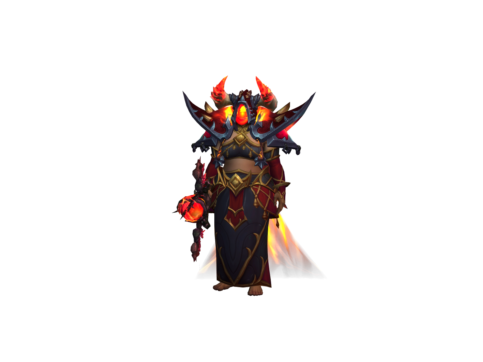 Astrocurse 3D character render
