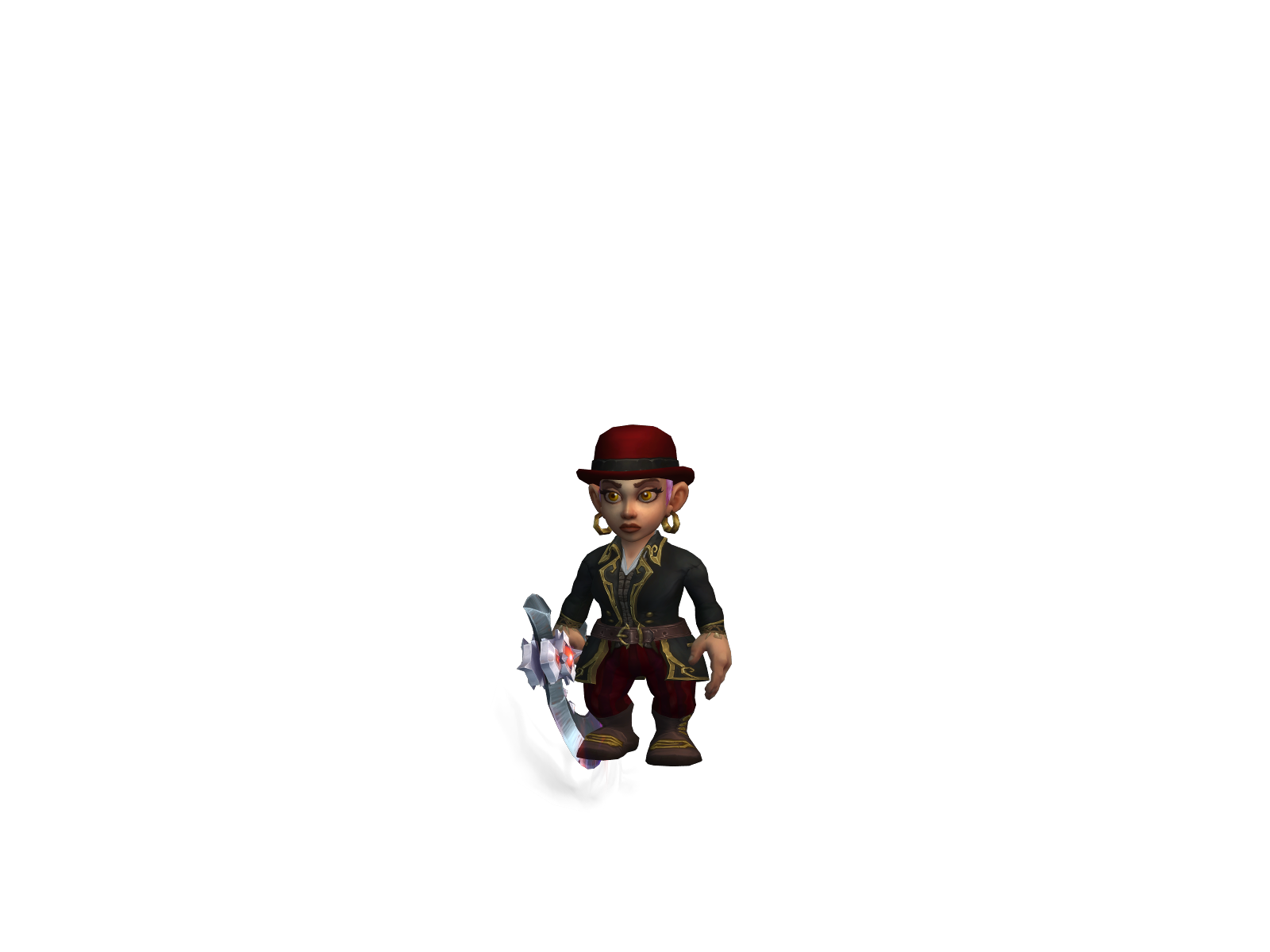 Msotan 3D character render