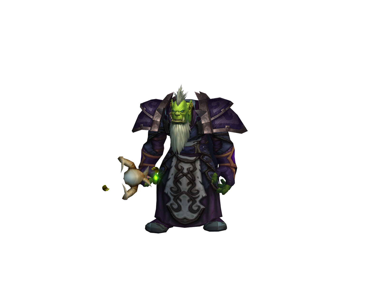 Gruknaajinoz 3D character render