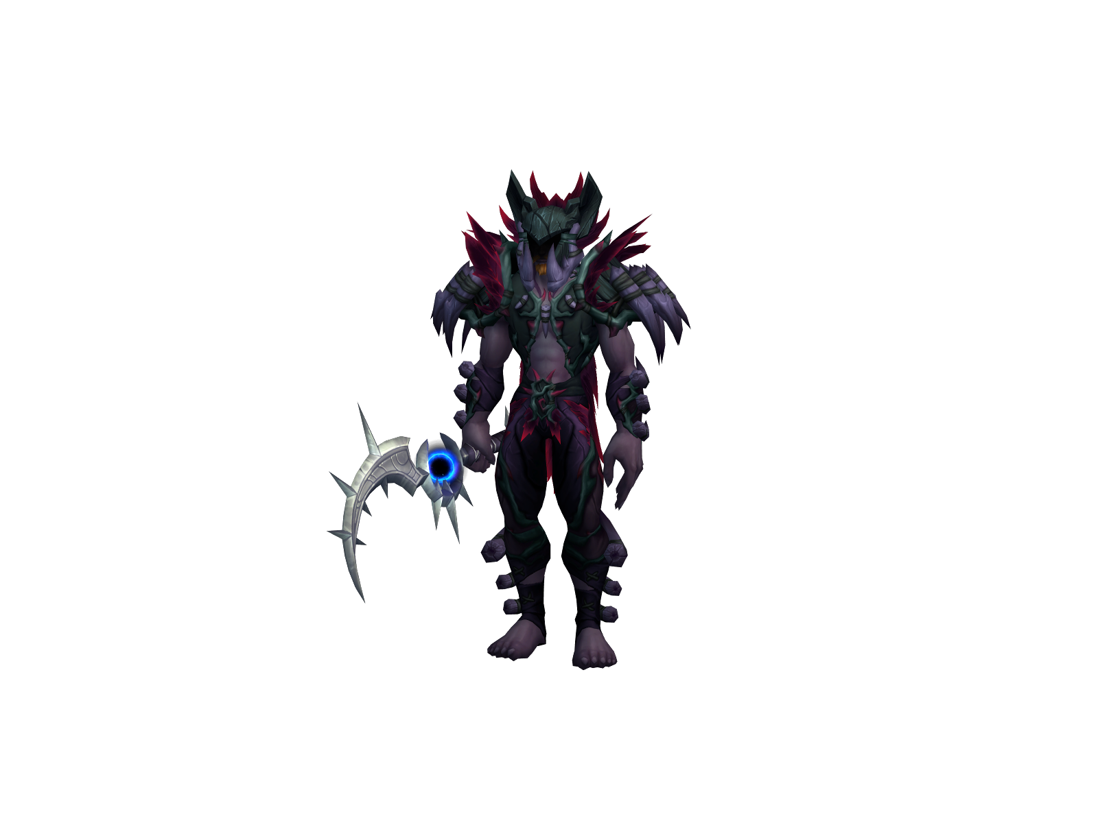 Rainnclaw 3D character render