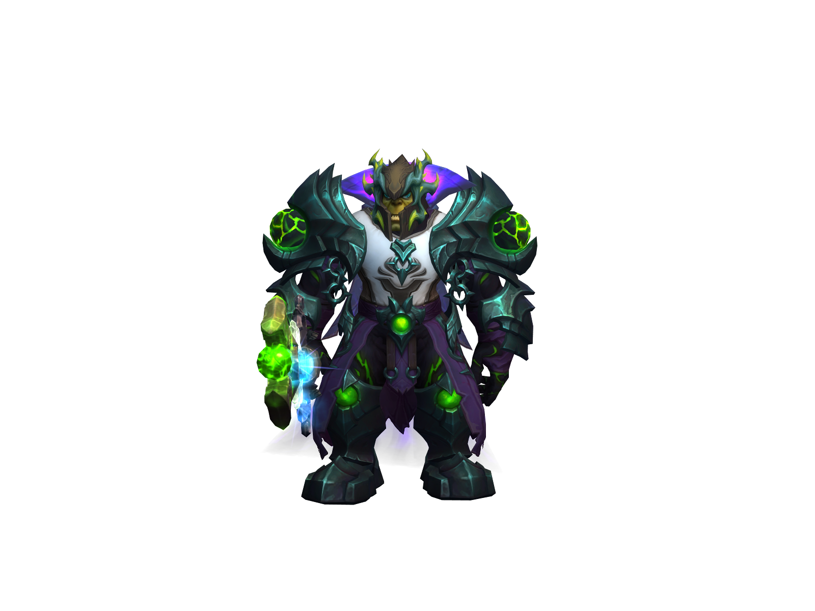 Moshugga 3D character render