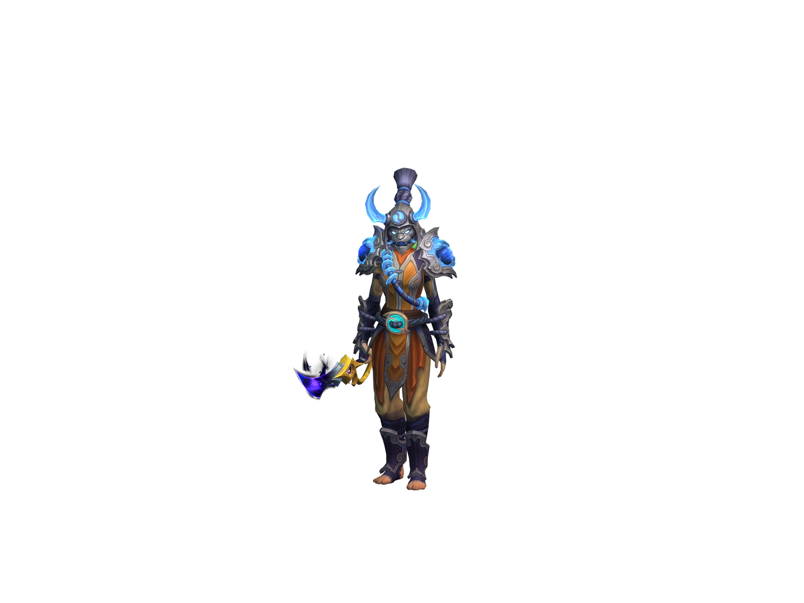 Shinrån 3D character render