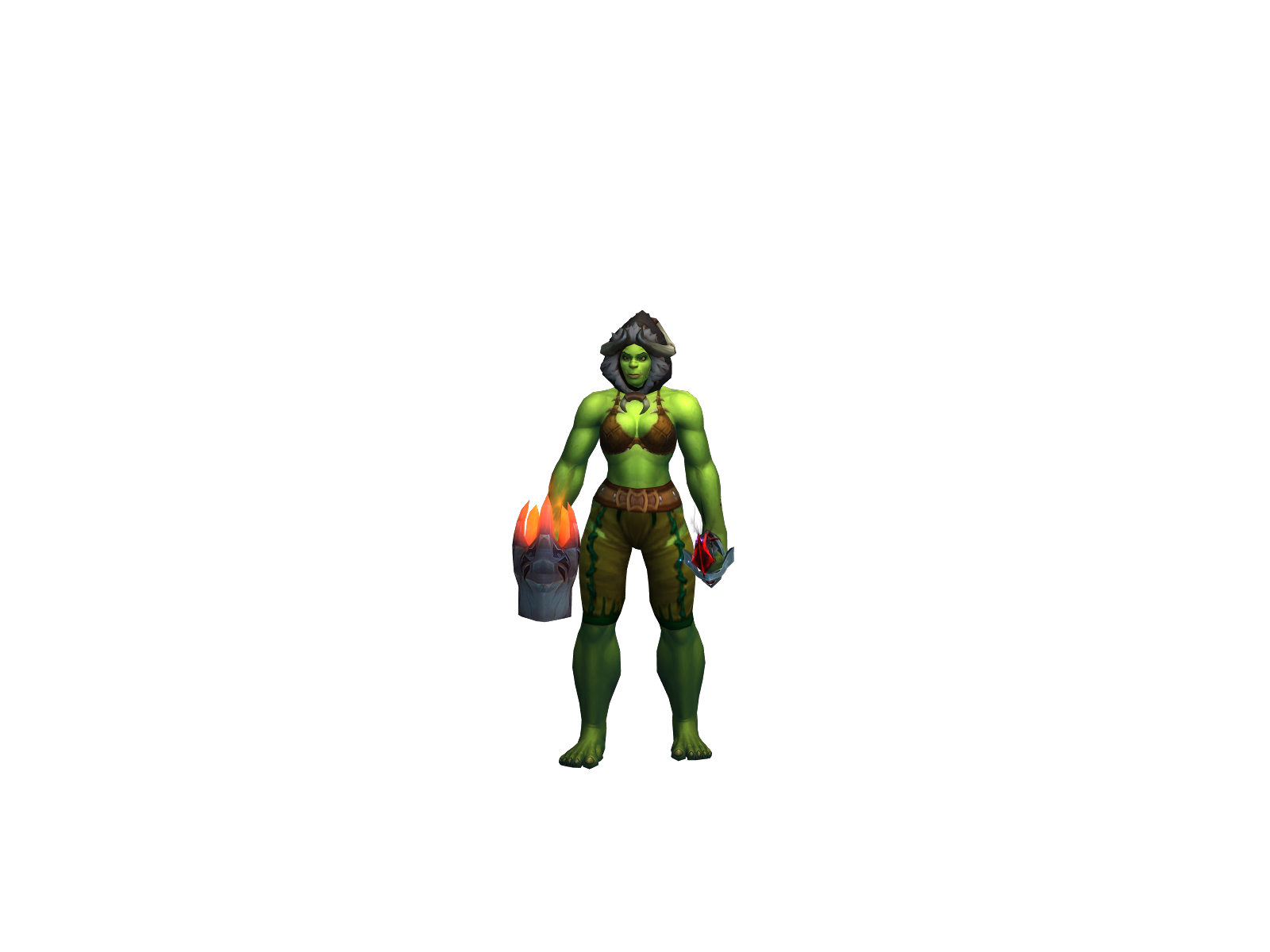 Mystepbro 3D character render
