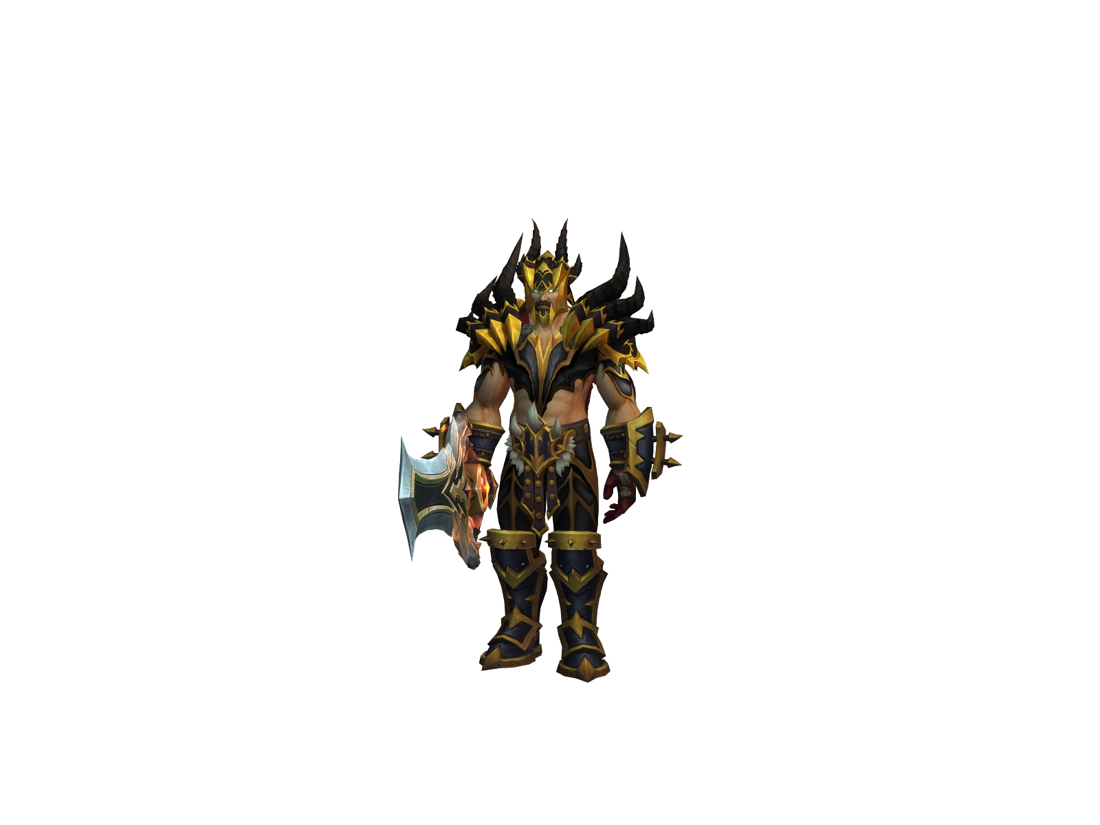 Malik 3D character render