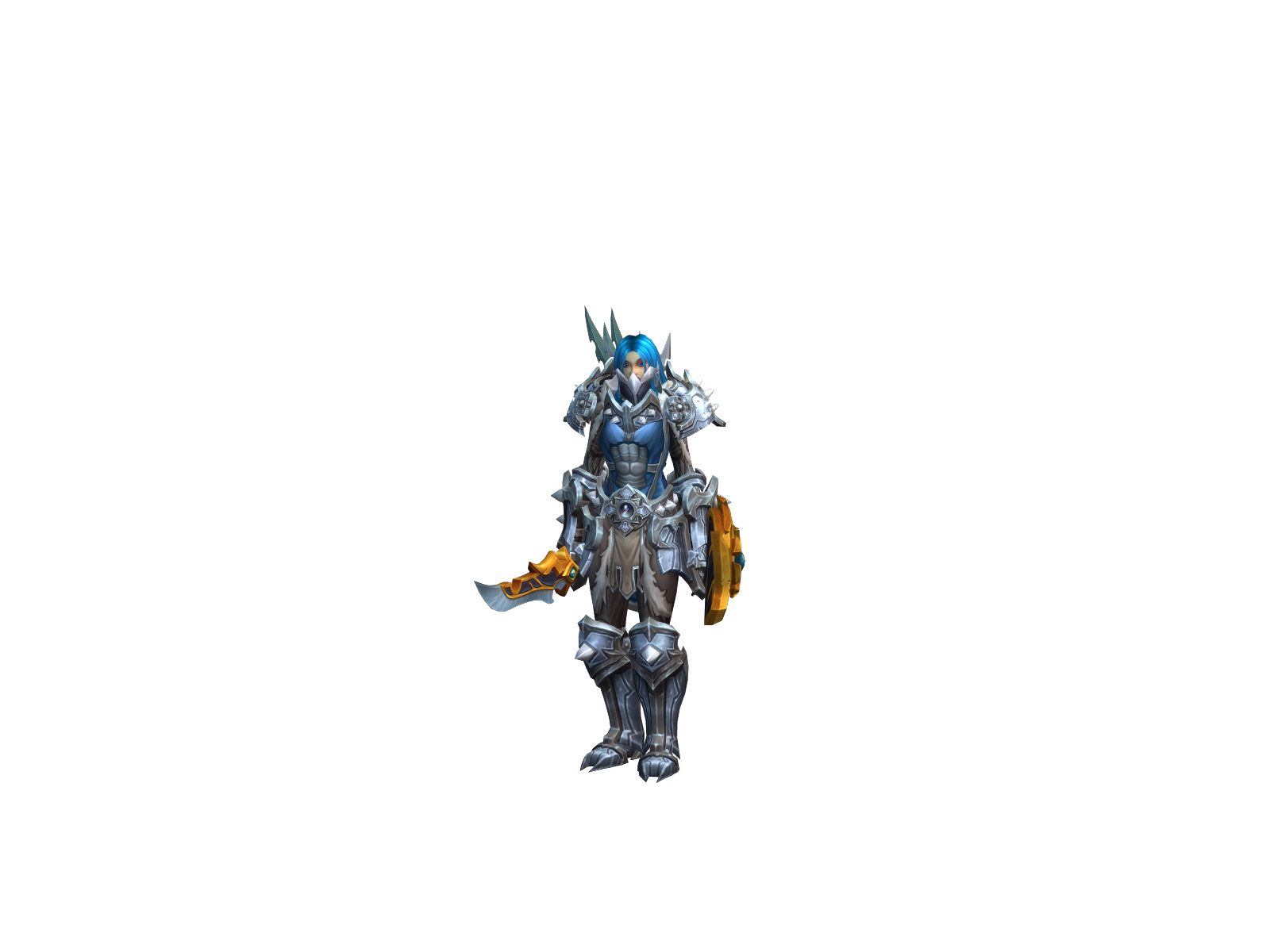 Panncakeman 3D character render