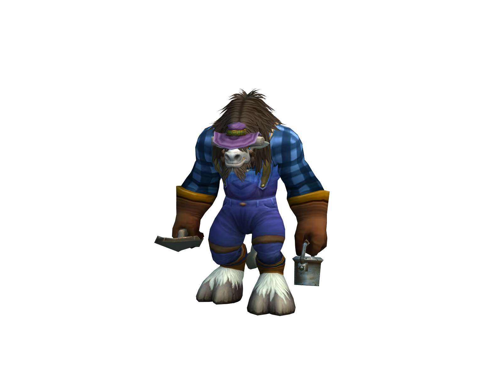 Gnud 3D character render