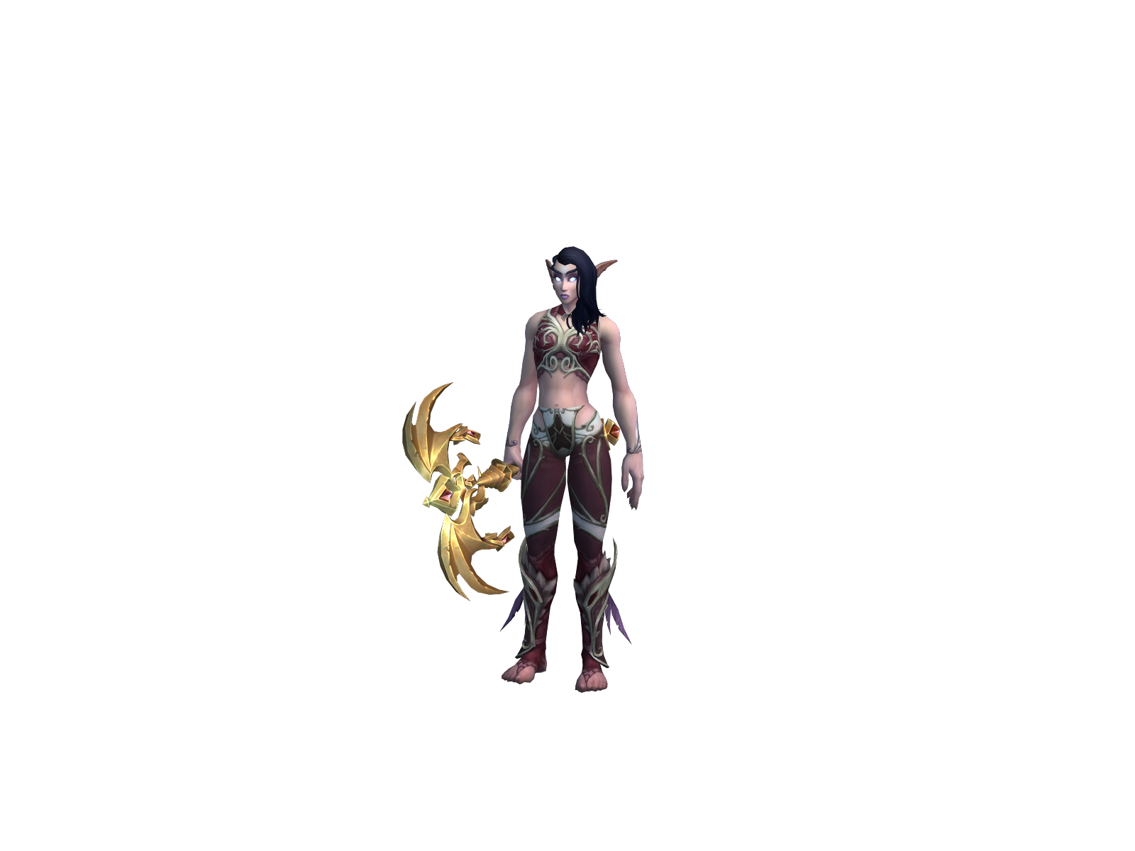 Catleesi 3D character render