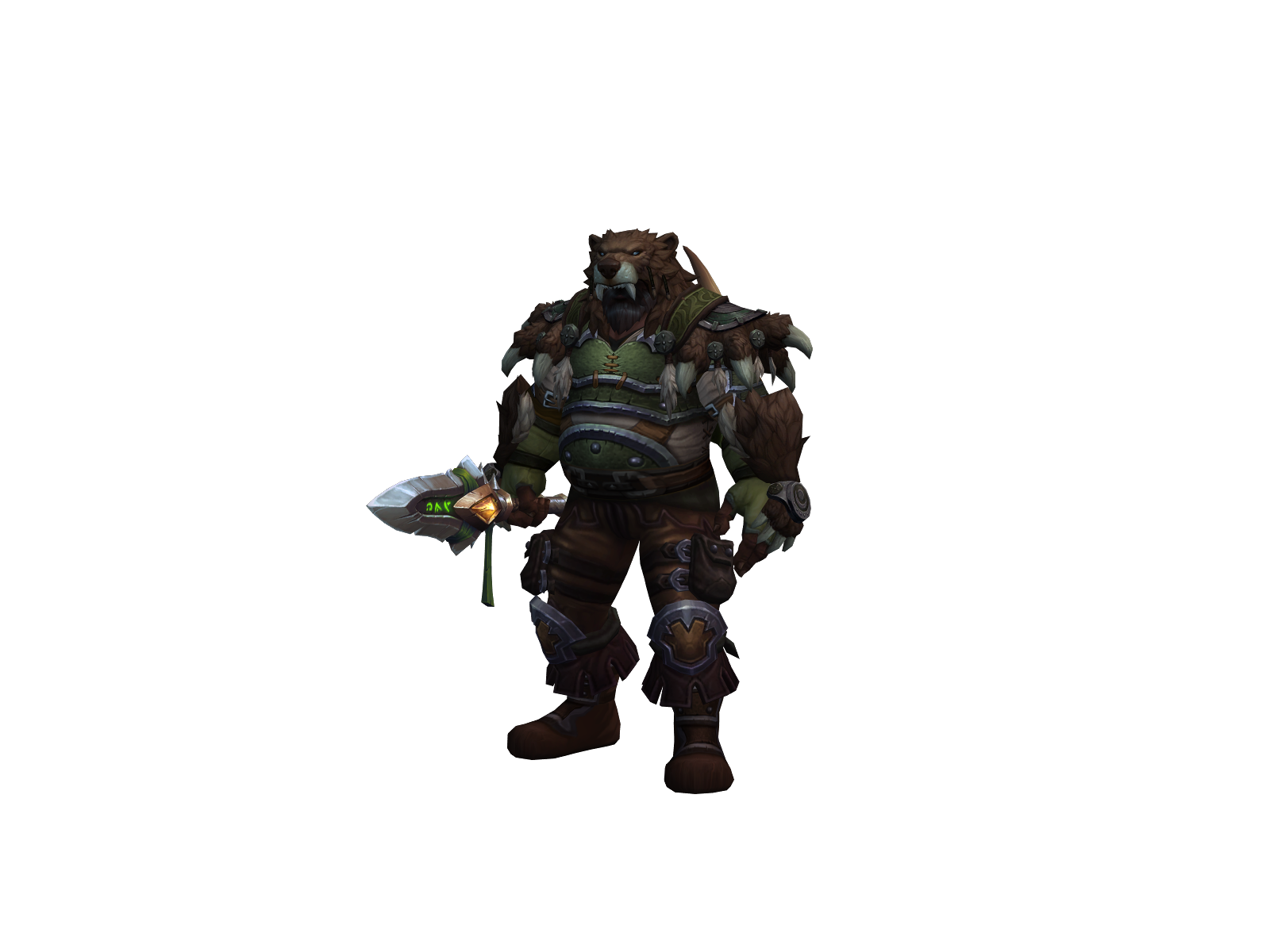 Pápaßeàr 3D character render
