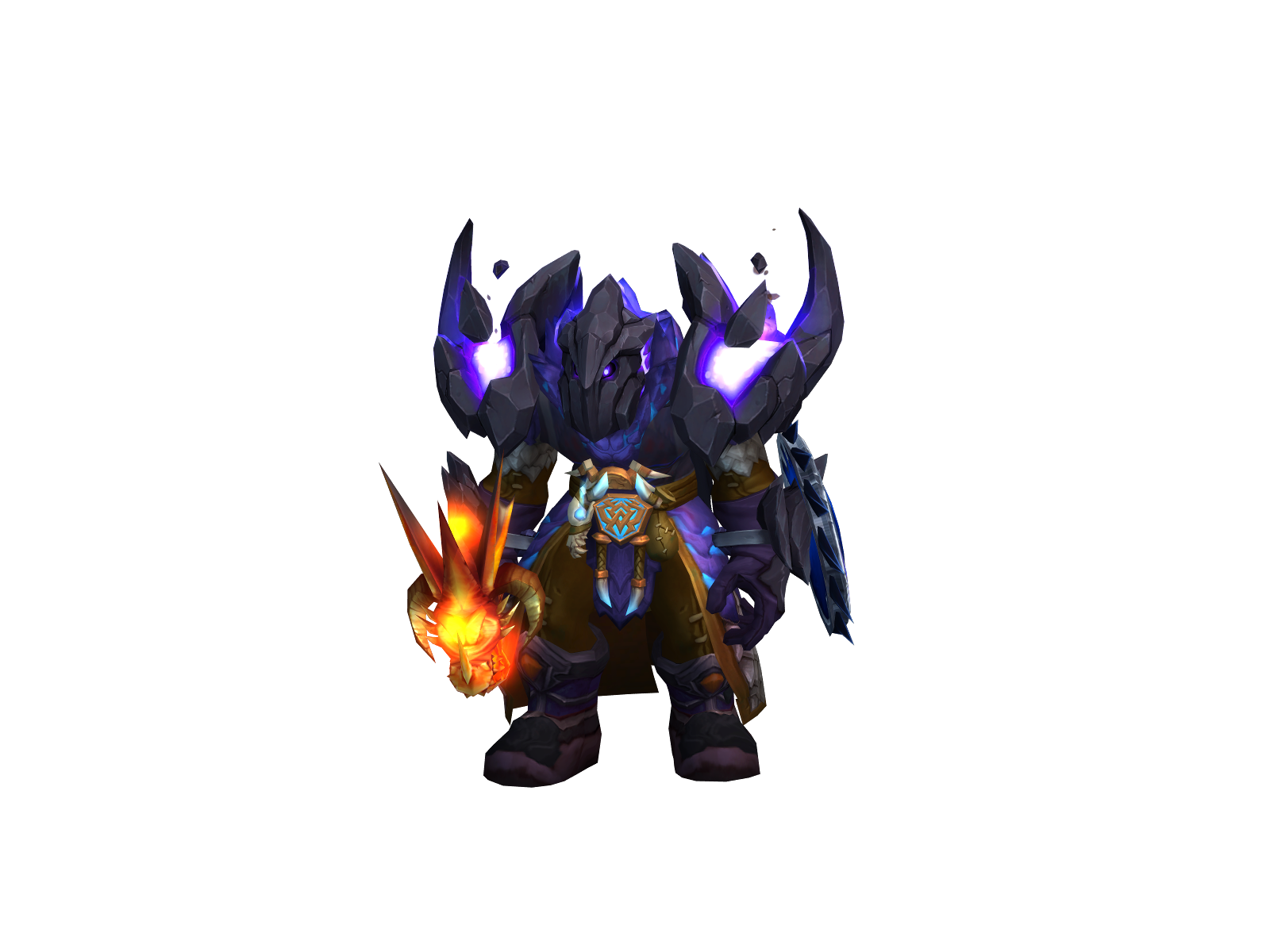 Moktal 3D character render